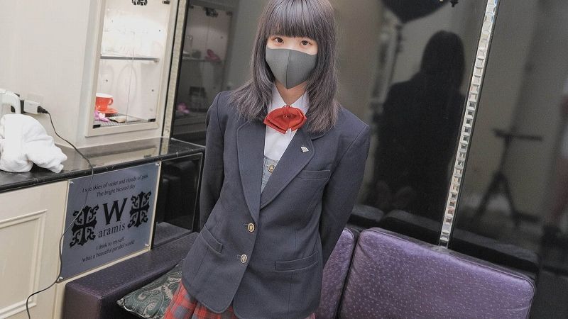 【個人攝影】保奈美18歳 制服羅莉絶叫懇求中出【山射】